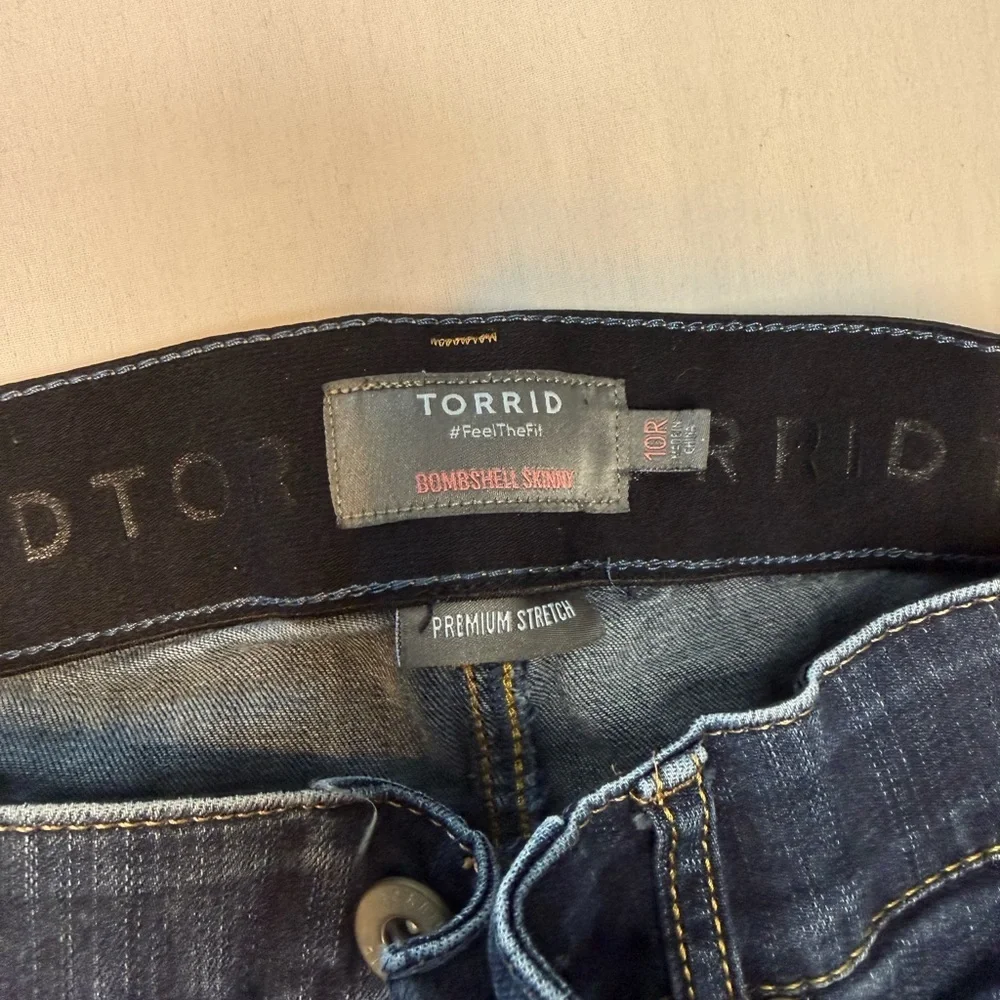 Torrid Midnight Blue Skinny Jeans